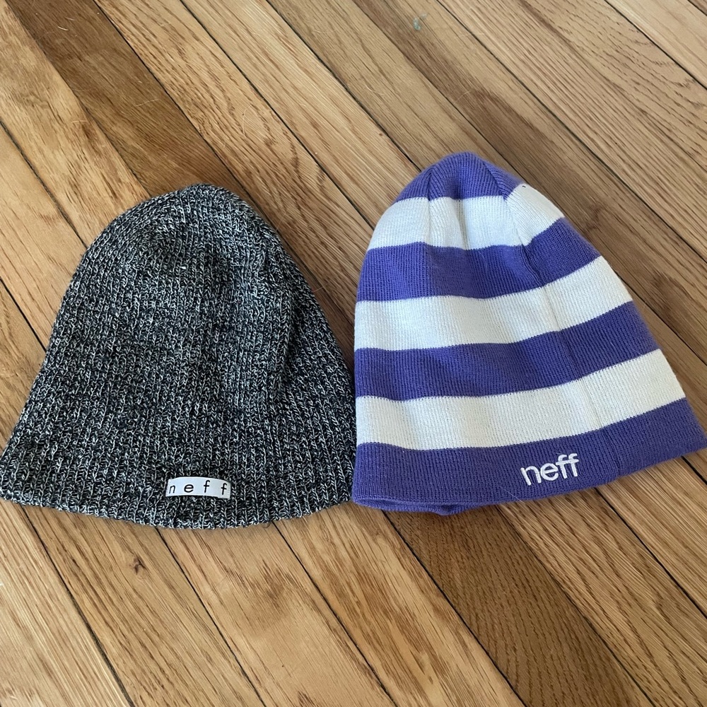 Neff hats. Great condition
